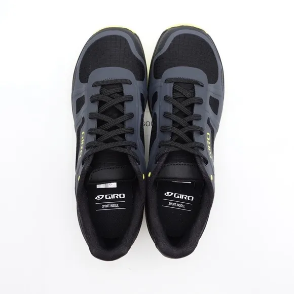 NEW Giro Gauge Cycling Shoes 7114368 Dark Shadow/Citron Green