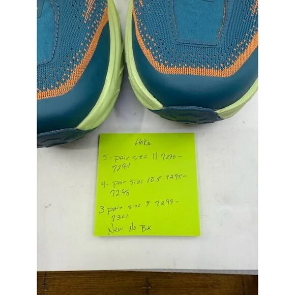 NEW Hoka Speedgoat 5 Trail Running Shoes Blue Coral/Evening Primrose Mens Size 9