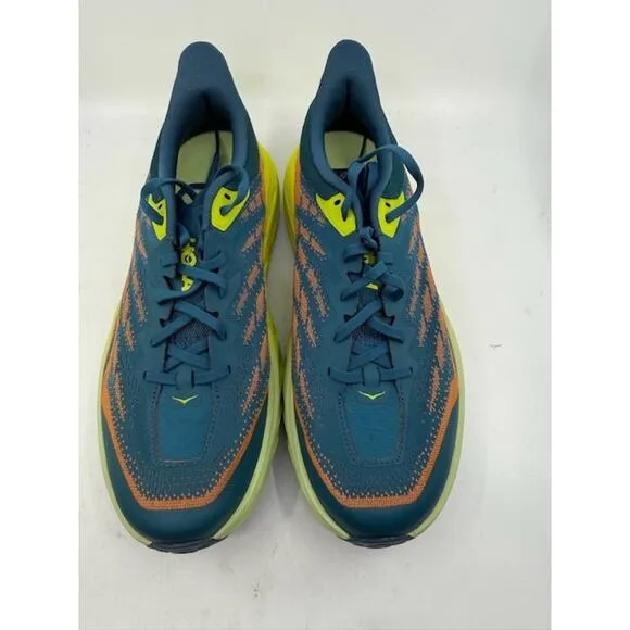 NEW Hoka Speedgoat 5 Trail Running Shoes Blue Coral/Evening Primrose Mens Size 9