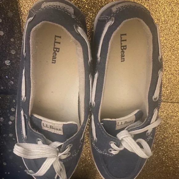NEW L.L BEAN SPERRY JEANS BLUE Loafer Shoes