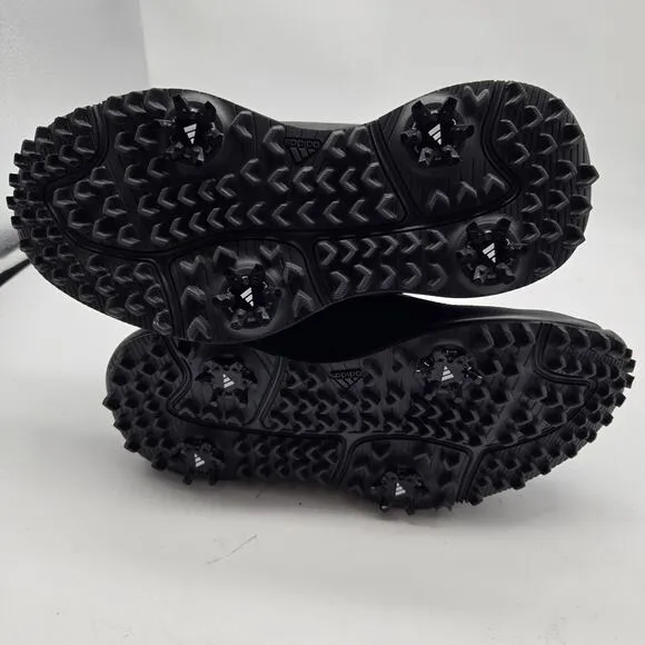 New Men's adidas S2G Recycled Polyester Mid-Cut Golf Shoes Black size 5 high top