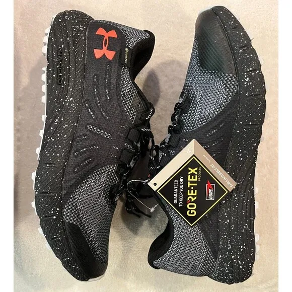 NEW Mens UNDER ARMOUR UA CHARGED BANDIT TRAIL GTX  Black Size 8 3022786-001
