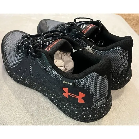 NEW Mens UNDER ARMOUR UA CHARGED BANDIT TRAIL GTX  Black Size 8 3022786-001