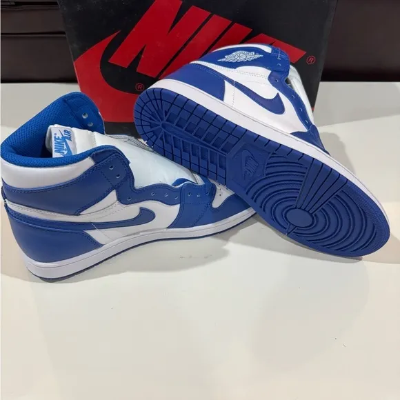New Nike air Jordan 1 retro high white blue mens shoes size 11