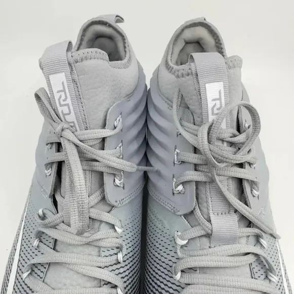 NEW Nike Lunar Vapor Trout Baseball Cleats Lace-Up Sneakers Shoes Gray Mens 13