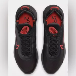 NEW Nike Men's Air Max 2090 Running Shoes 13 M Black Radiant Red CT1803-002