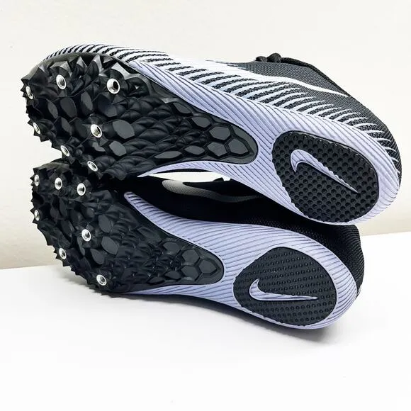 NEW Nike Zoom Rival M9 Black Purple Track &amp; Field Spikes Unisex Shoes Size 11