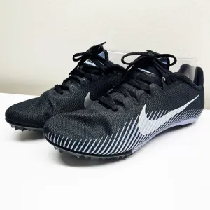 NEW Nike Zoom Rival M9 Black Purple Track &amp; Field Spikes Unisex Shoes Size 11