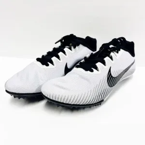 NEW Nike Zoom Rival M9 White Track Spikes Unisex Shoes Mens Size 14