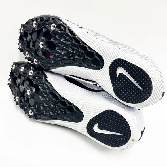NEW Nike Zoom Rival M9 White Track Spikes Unisex Shoes Mens Size 14