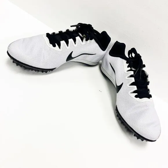 NEW Nike Zoom Rival M9 White Track Spikes Unisex Shoes Mens Size 14