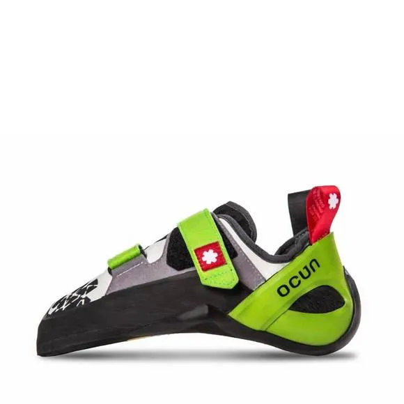 NEW OCUN men's jett qc sport climbing shoes in grey/green