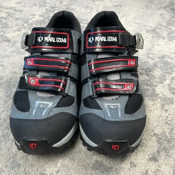 New Pearl Izumi X-Alp Enduro II Shoes Gray Black Cycling Cross Country Trail 40