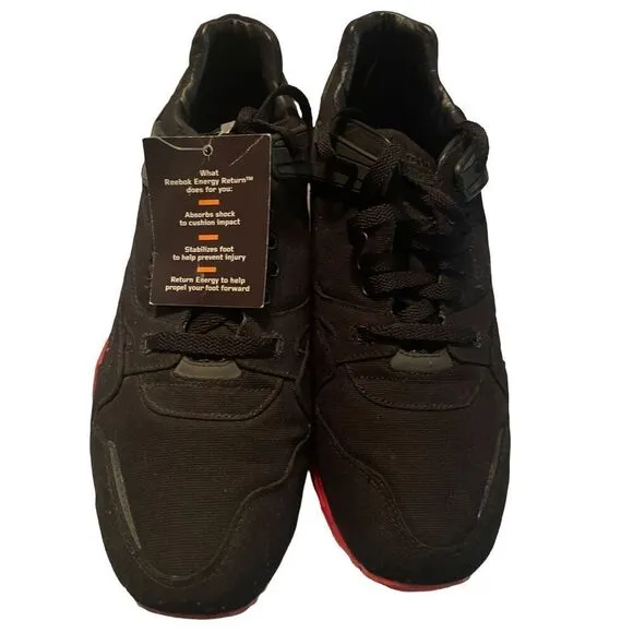 New Reebok X Alife ERS 5000 Men's Black &amp; Red Retrosport Athletic Shoes Size 13