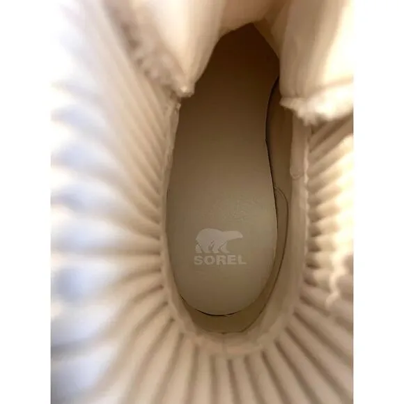 NEW Sorel Brex Cozy Lace Sheepskin Women’s Size 11 Waterproof Boots