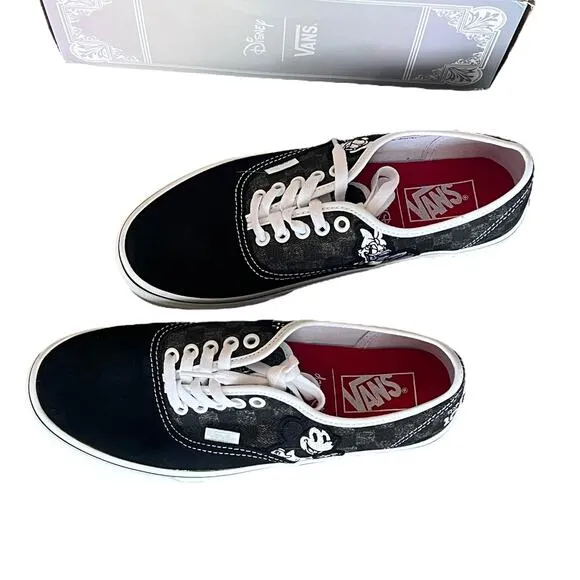 NEW Vans Disney SHOES Mismatch Sz 9.5, 10 Womens Minnie Mickey Mouse Donald Duck