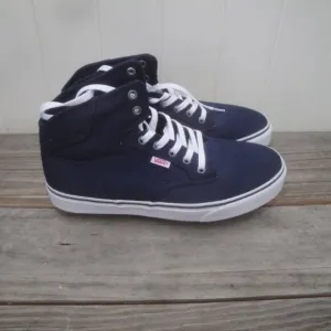 NEW VANS Men's Shoes Dress Blue or Navy-Blue Winston High-Top 9.5