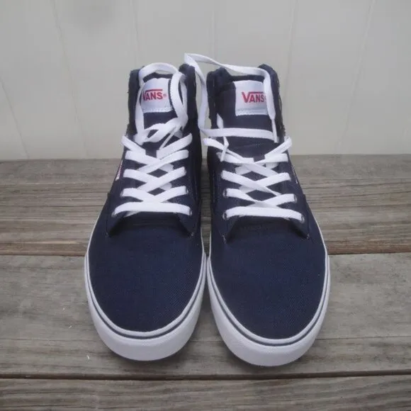NEW VANS Men's Shoes Dress Blue or Navy-Blue Winston High-Top 9.5