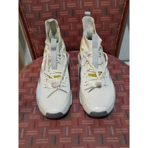 New Wonen's 8 Adidas Terrex Free Hiker 2.0 Wander X Trail Shoes White/Yellow