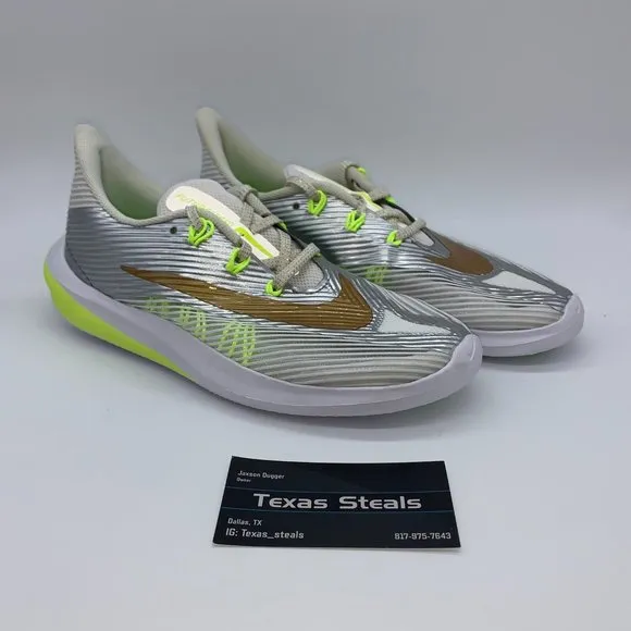 NEW Youth Nike Future Speed Silver Chrome