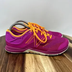 New Balance Minimus Women's 8.5 B Trail Running Shoes Purple Pink Vibram Soles