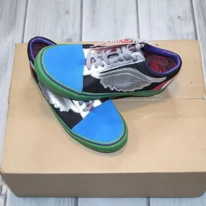 NEW Vans Womens Old Skool Marvel Avengers Wing Shield Skate Shoes Captain Americ