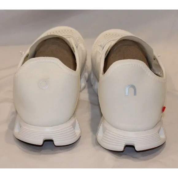NIB ON CLOUD MEN'S CLOUD 5 RUNNING SHOES SNEAKER UNDYED WHITE WHITE 10.5