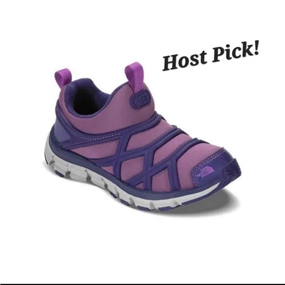 NIB The North Face Youth Litewave Slip-on Water Resistant Shoes Violet