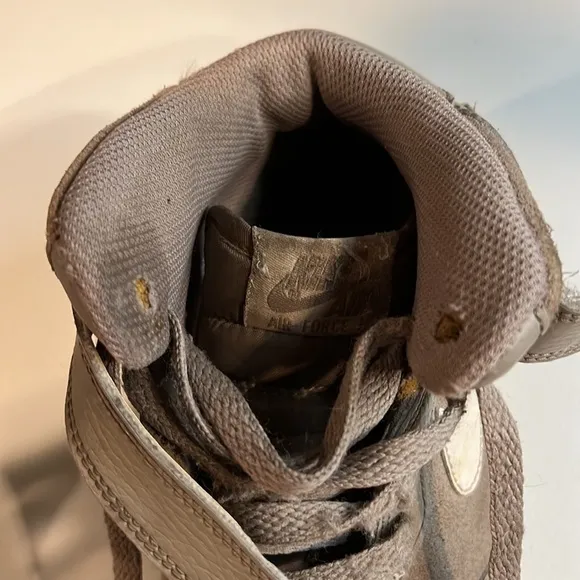 Nike Air Air Force 1 High Top Shoes, 7Y