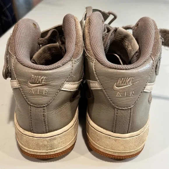 Nike Air Air Force 1 High Top Shoes, 7Y