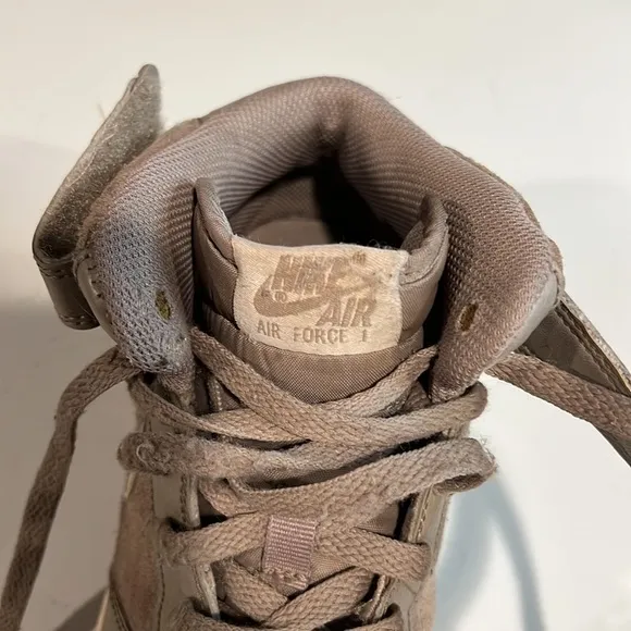 Nike Air Air Force 1 High Top Shoes, 7Y