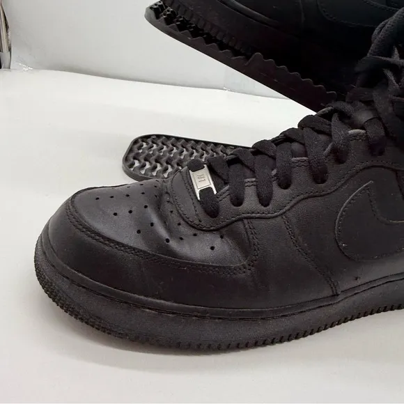 Nike Air Force 1 ‘07 Mens 11 Triple Black High Top Shoes Sneakers AF1 CW2290-001