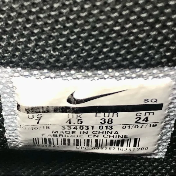Nike Air Force 1 High &quot;Triple Black&quot; Hi Top Sneakers Lace Up Shoes 334031-013