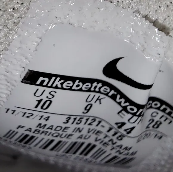 Nike Air Force 1 high top sneakers shoes Men's Size 10