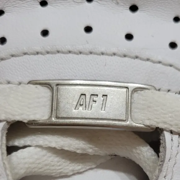 Nike Air Force One mid top basketball shoes