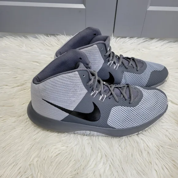 Nike Air High-Top Sneakers - Gray