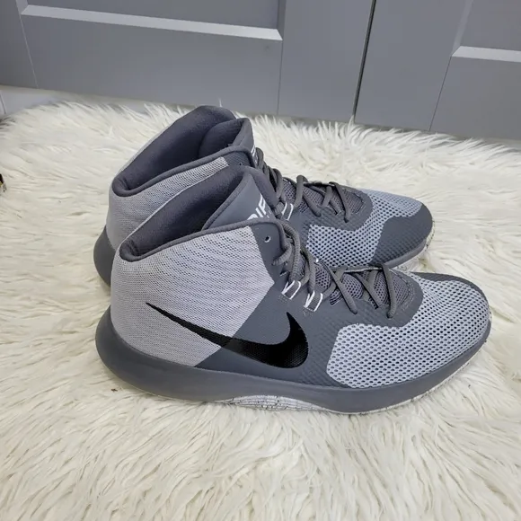 Nike Air High-Top Sneakers - Gray