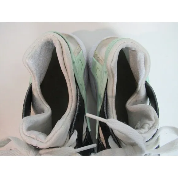 Nike Air Huarache Run Sneakers Shoes Youth US 7 White Green Running 654275-116