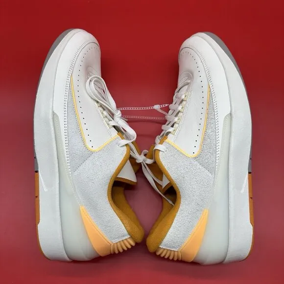 Nike Air Jordan 2 Low Melon Tint Low Top Basketball Shoes Men's Size 18 - NWOB!