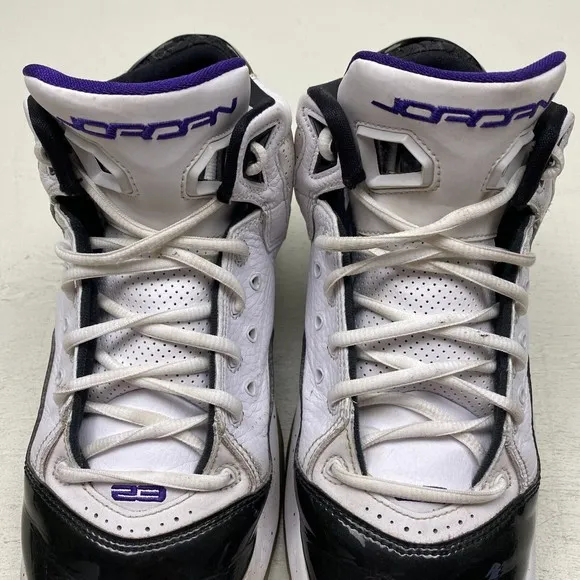 Nike Air Jordan B'loyal High Top Basketball Shoes 315317-115 Men 9 Black Purple