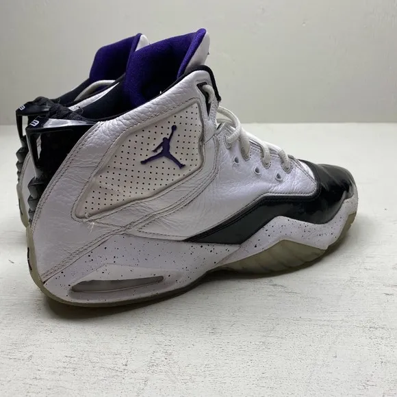 Nike Air Jordan B'loyal High Top Basketball Shoes 315317-115 Men 9 Black Purple