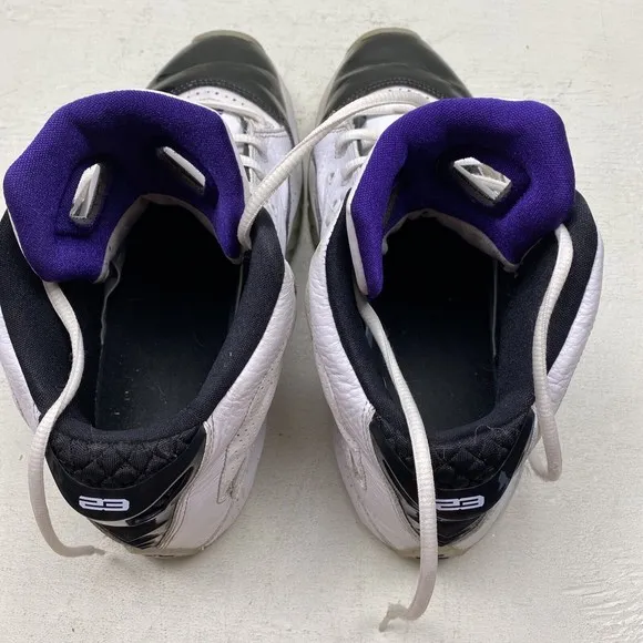 Nike Air Jordan B'loyal High Top Basketball Shoes 315317-115 Men 9 Black Purple