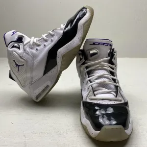 Nike Air Jordan B'loyal High Top Basketball Shoes 315317-115 Men 9 Black Purple