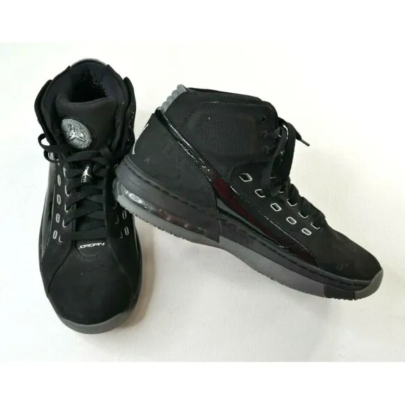 Nike Air Jordan Ol' SChool High Top Sneakers Black Mens Shoes 317223-015 Sz 8.5