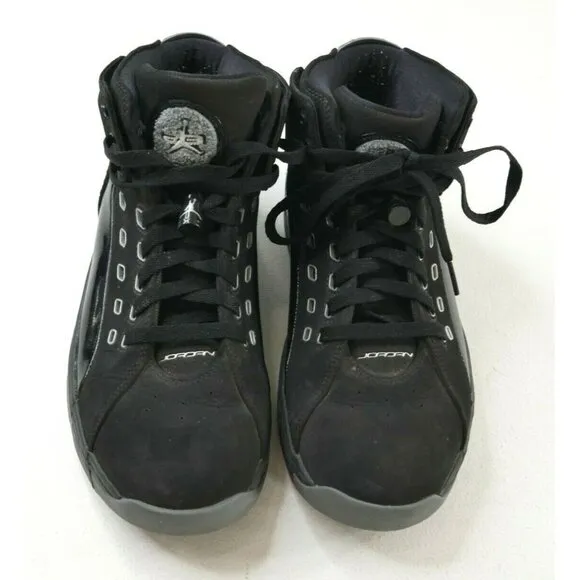 Nike Air Jordan Ol' SChool High Top Sneakers Black Mens Shoes 317223-015 Sz 8.5