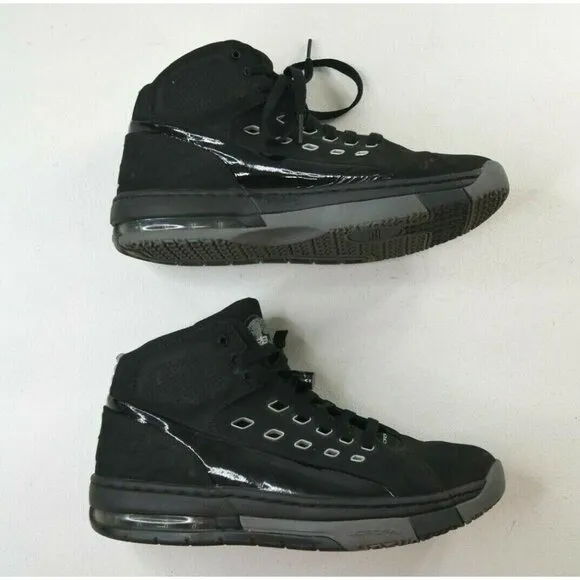 Nike Air Jordan Ol' SChool High Top Sneakers Black Mens Shoes 317223-015 Sz 8.5