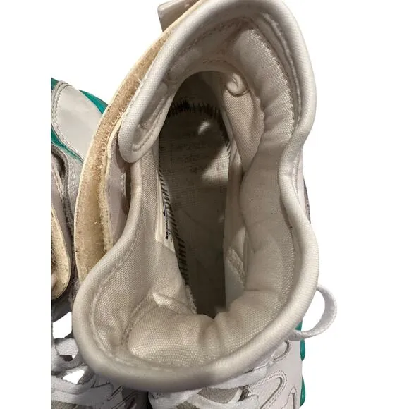 Nike Air Max 2 Strong White Violet Atomic Teal High Top Sneakers 12 - 555104-100