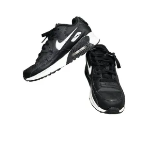 Nike Air Max 90 Black &amp; White Youth Sneakers Size 3Y Comfortable Athletic Shoes