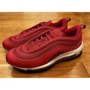 Nike Air Max 97 University Red Sneakers Size 10 Women’s Lace Up
