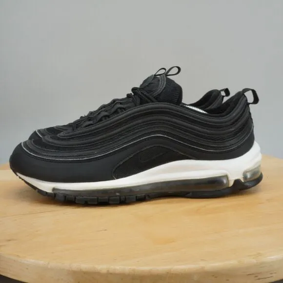 Nike Air Max 98 Womens Size 9.5 Shoes Black White Athletic Sneakers Low Top